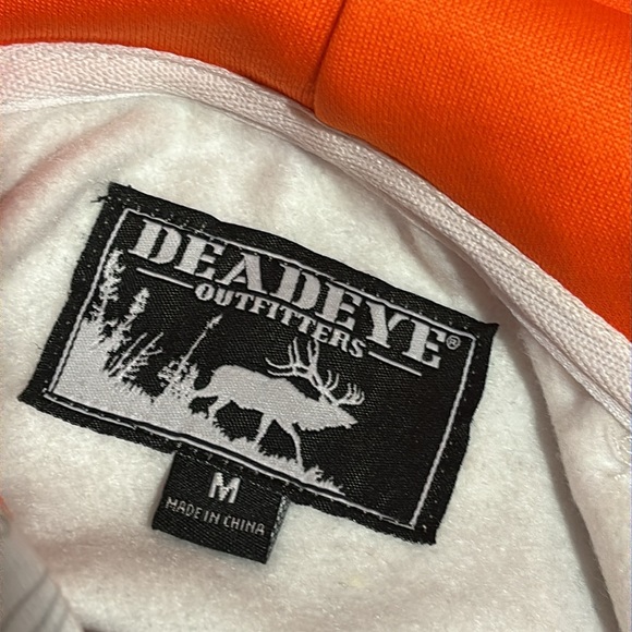 DEADEYE OUTFITTERS Women's 'DEADEYE GIRL' White Multi LONG-SLEEVE HOODIE . - Picture 6 of 11